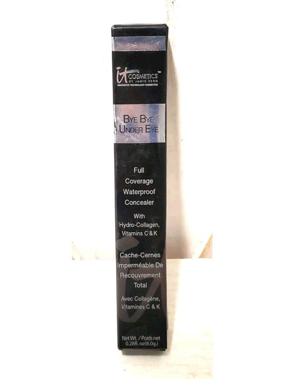 iT Cosmetics BYE BYE Under Eye Anti Aging Waterproof Concealer 0.28oz NIB